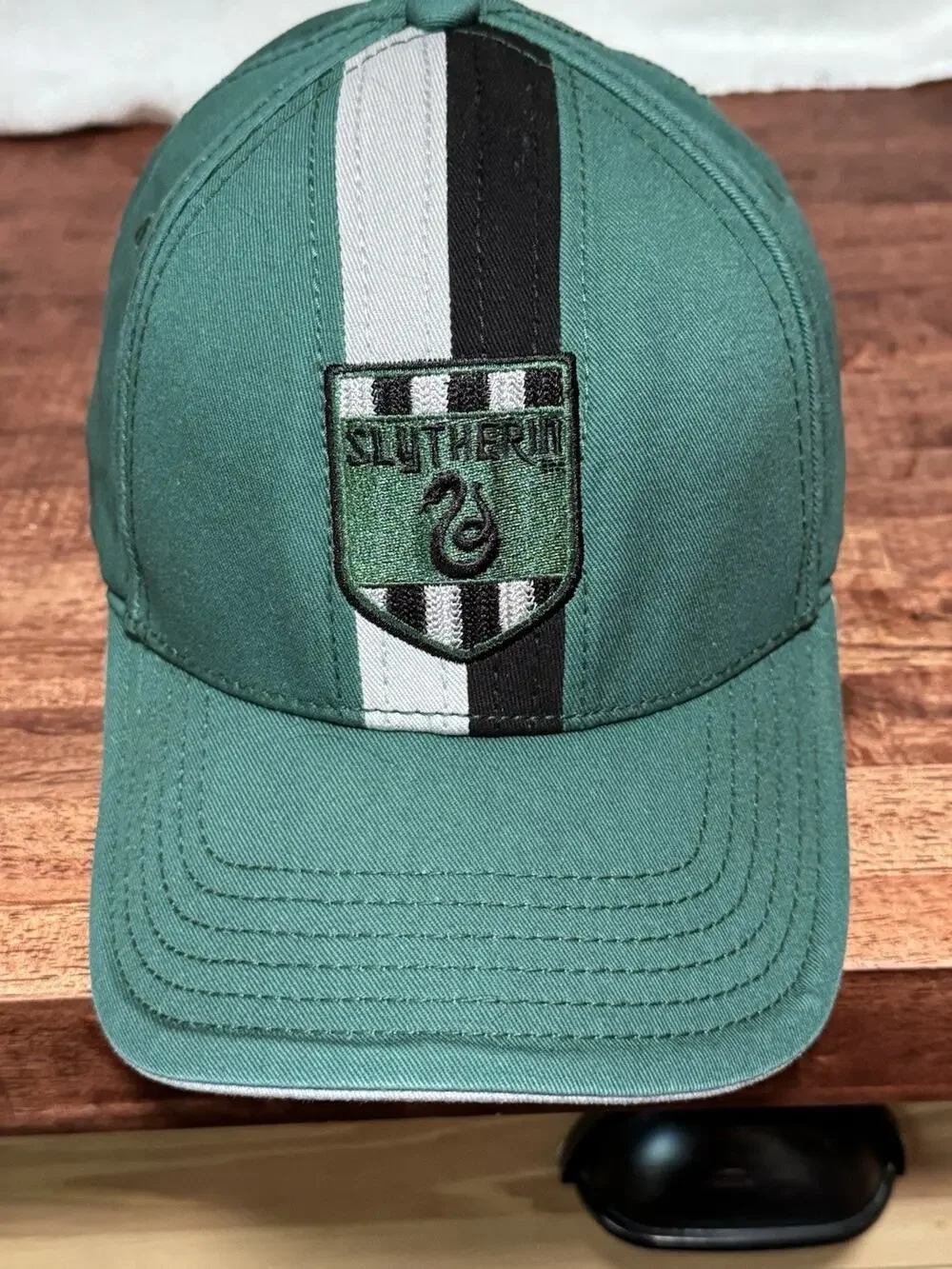 Harry Potter Universal Studios Slytherin House Embroidered Baseball Cap